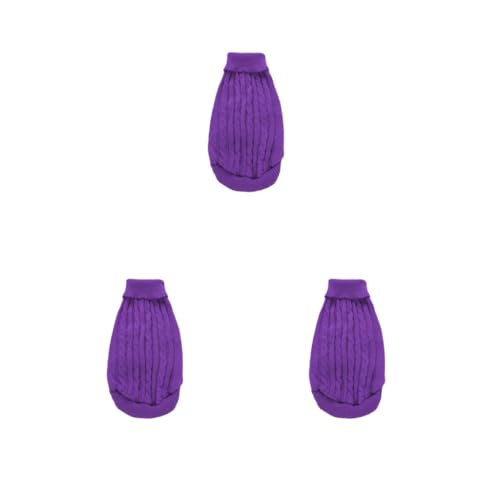3er-Set Welpen-Shirt, keine Schnallen, verschiedene Größen, Haustierpullover, kleine Welpen, Kleidung, Kostüme, Outfit, exquisiter Hundepullover, Lila, Größe M 3er-Set Welpen-Shirt, keine Schnallen, verschiedene Größen, Haustierpullover, kleine Welpen, Kleidung, Kostüme, Outfit, exquisiter Hundepullover, Lila, Größe M von Paowsietiviity