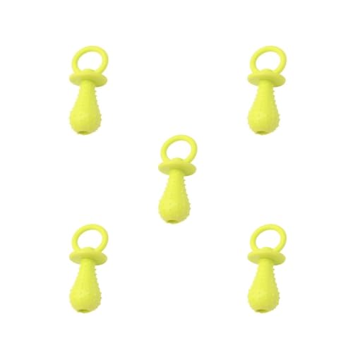 5er-Set Gummi-Schnuller für Haustier-Spielzeug, Hund, Katze, Welpen, Kauspielzeug mit Glockenton im Inneren 5er-Set Gummi-Schnuller für Haustier-Spielzeug, Hund, Katze, Welpen, Kauspielzeug mit Glockenton im Inneren von Paowsietiviity