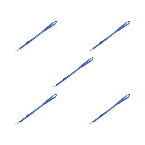 5er-Set Hundeleinen, Nylon, beleuchtet, Welpenzubehör, mehrere Farben, Halsband, Haustier-Sicherheitsseil, Schnalle, Haustierpflegeschlaufen, Blau 5er-Set Hundeleinen, Nylon, beleuchtet, Welpenzubehör, mehrere Farben, Halsband, Haustier-Sicherheitsseil, Schnalle, Haustierpflegeschlaufen, Blau von Paowsietiviity