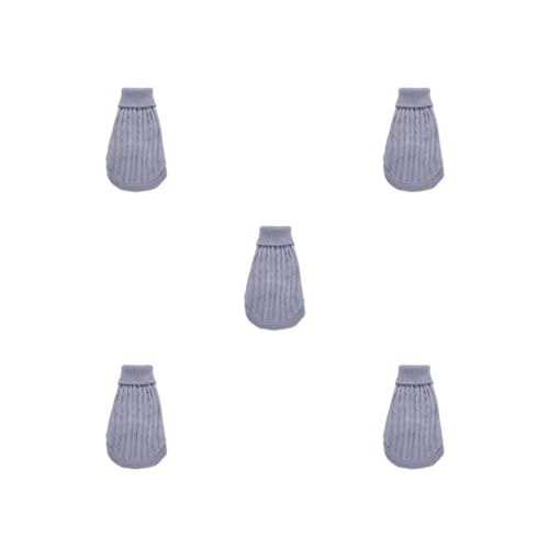 5er-Set Welpen-Shirts, verschiedene Größen, Haustierpullover, gestreift, Welpen, Weste, dicke Kostüme, Wärme, Hundepullover, Grau, Größe M 5er-Set Welpen-Shirts, verschiedene Größen, Haustierpullover, gestreift, Welpen, Weste, dicke Kostüme, Wärme, Hundepullover, Grau, Größe M von Paowsietiviity