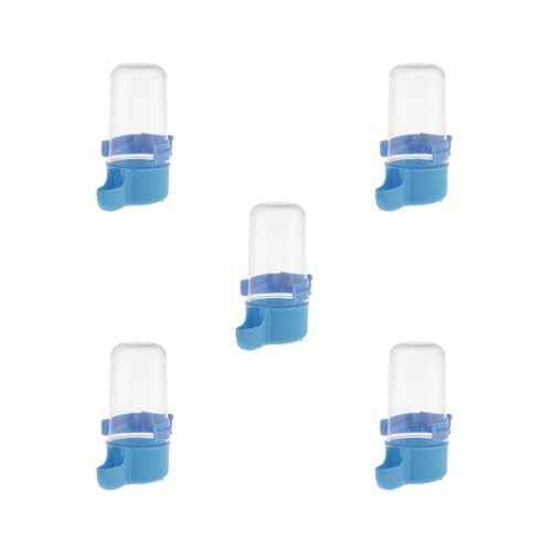 Automatischer Futterspender für Vögel, für Tauben, Papageien, Blau, 5 Stück von Paowsietiviity