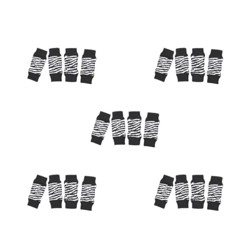 Beinlinge für Hunde, Beinstulpen, Beinstulpen, Beinstulpen, Beinbandagen, für Welpen, Schwarz, Größe S, 5er-Set Beinlinge für Hunde, Beinstulpen, Beinstulpen, Beinstulpen, Beinbandagen, für Welpen, Schwarz, Größe S, 5er-Set von Paowsietiviity
