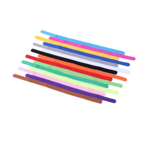 Elastisches Welpenhalsband, tragbar, Tier-Identifikationshalsbänder, leichte Schnur, mehrfarbig, wiederverwendbar, Markierungsseil, Haustier, Hund, Größe L, 15 Stück Elastisches Welpenhalsband, tragbar, Tier-Identifikationshalsbänder, leichte Schnur, mehrfarbig, wiederverwendbar, Markierungsseil, Haustier, Hund, Größe L, 15 Stück von Paowsietiviity
