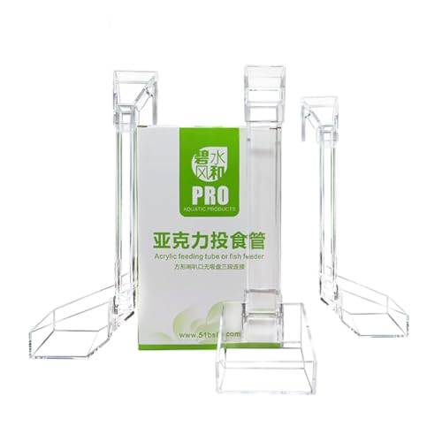 Fish Feeder Acrylic Transparent Aquarium Food Storage Dish Bowl Tray Water Aquatic Animal Underwater Feeding Tube 21cm Fish Feeder Acrylic Transparent Aquarium Food Storage Dish Bowl Tray Water Aquatic Animal Underwater Feeding Tube 21cm von Paowsietiviity