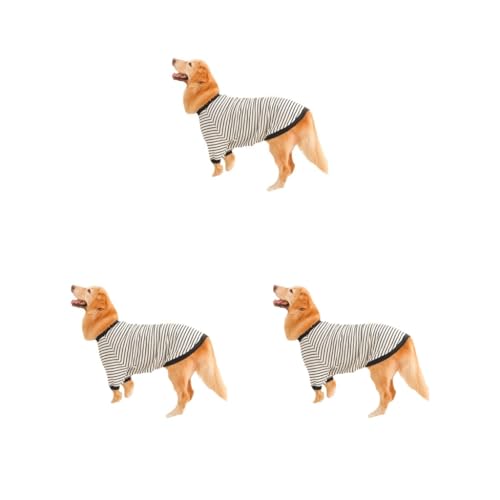 Haustierkostüm, gestreift, verschiedene Größen, geschmeidig, warm und warm, atmungsaktiv, Größe 5XL, 3er-Set Haustierkostüm, gestreift, verschiedene Größen, geschmeidig, warm und warm, atmungsaktiv, Größe 5XL, 3er-Set von Paowsietiviity