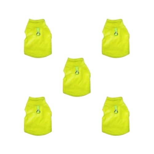 Hundebekleidung, Welpen-Shirt, Welpenweste, Outfit, Herbst und Winter, verschiedene Größen, Bekleidung, Haustier-Sweatshirt, Avocado-Grün, Größe XXL, 5er-Set Hundebekleidung, Welpen-Shirt, Welpenweste, Outfit, Herbst und Winter, verschiedene Größen, Bekleidung, Haustier-Sweatshirt, Avocado-Grün, Größe XXL, 5er-Set von Paowsietiviity