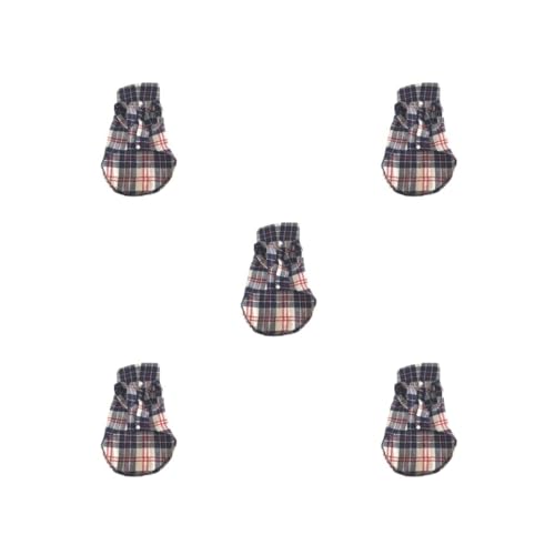 Hundebekleidung, kleine Haustiere, Welpen, Bekleidung, Welpenweste, elastisch, Polyester, dick, verschiedene Größen, Aprikose, Größe L, 5er-Set Hundebekleidung, kleine Haustiere, Welpen, Bekleidung, Welpenweste, elastisch, Polyester, dick, verschiedene Größen, Aprikose, Größe L, 5er-Set von Paowsietiviity