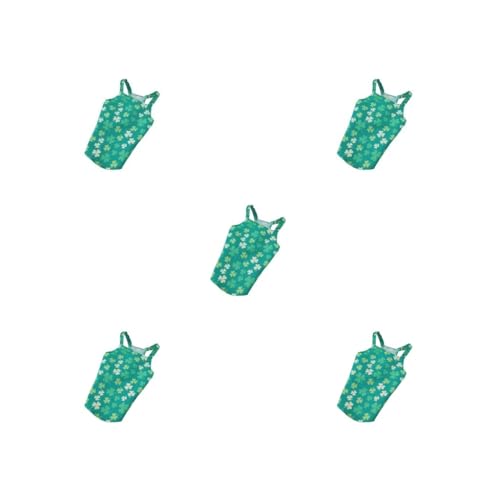 Hundebekleidung, kühl, weich, Haustierzubehör, ohne Schnallen, St. Patrick's Day, niedlicher Stil, elastische Baumwolle, Welpenweste, Kleeblatt, Größe XXL, 5er-Set Hundebekleidung, kühl, weich, Haustierzubehör, ohne Schnallen, St. Patrick's Day, niedlicher Stil, elastische Baumwolle, Welpenweste, Kleeblatt, Größe XXL, 5er-Set von Paowsietiviity