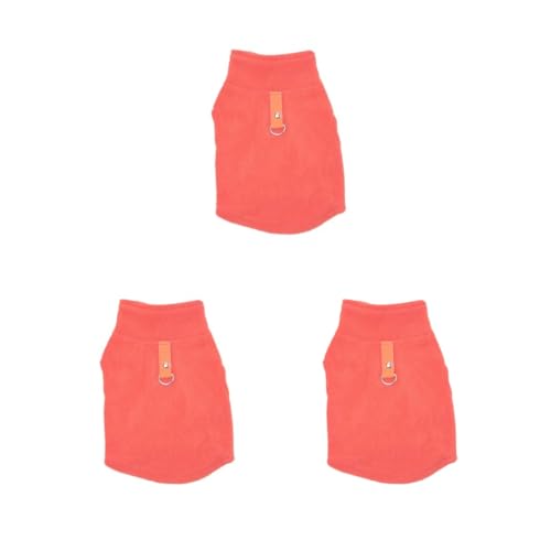 Hundebekleidung, süßes Geschenk, gestreift, exquisite Welpenweste, Herbst- und Winter-Leine, keine Schnallen, verschiedene Größen, Haustier-Sweatshirt, Orange, Größe XXL, 3er-Set Hundebekleidung, süßes Geschenk, gestreift, exquisite Welpenweste, Herbst- und Winter-Leine, keine Schnallen, verschiedene Größen, Haustier-Sweatshirt, Orange, Größe XXL, 3er-Set von Paowsietiviity