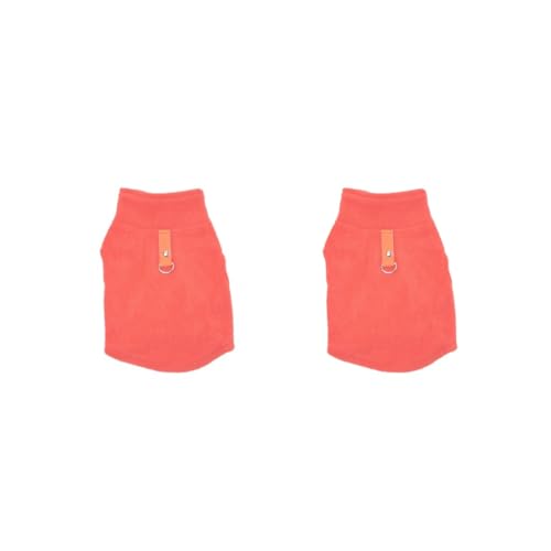 Hundebekleidung, süßes Geschenkzubehör, Welpen-Shirt, exquisites Welpenweste, Outfit, Hunde-T-Shirts, keine Schnallen, Haustier-Sweatshirt, Orange, Größe XL, 2er-Set Hundebekleidung, süßes Geschenkzubehör, Welpen-Shirt, exquisites Welpenweste, Outfit, Hunde-T-Shirts, keine Schnallen, Haustier-Sweatshirt, Orange, Größe XL, 2er-Set von Paowsietiviity