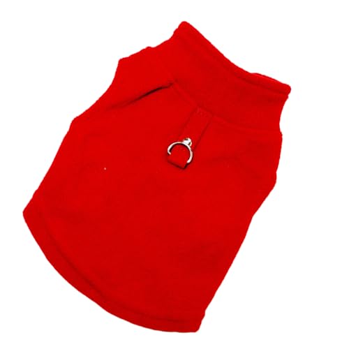 Hundekleidung, atmungsaktives Welpen-Shirt, exquisite Welpenweste, Hunde-T-Shirt, keine Schnallen, verschiedene Größen, Haustier-Sweatshirt, Rot, Größe L Hundekleidung, atmungsaktives Welpen-Shirt, exquisite Welpenweste, Hunde-T-Shirt, keine Schnallen, verschiedene Größen, Haustier-Sweatshirt, Rot, Größe L von Paowsietiviity