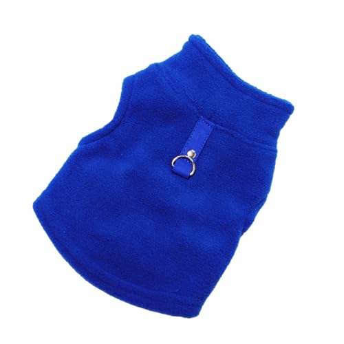 Hundekleidung, weich, hält warm, Welpenweste, Outfit, Herbst und Winter, Leine, Hunde-T-Shirt, verschiedene Größen, Haustier-Sweatshirt, Blau, Größe XS Hundekleidung, weich, hält warm, Welpenweste, Outfit, Herbst und Winter, Leine, Hunde-T-Shirt, verschiedene Größen, Haustier-Sweatshirt, Blau, Größe XS von Paowsietiviity
