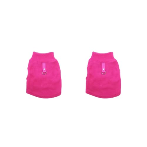 Hundekleidung, weich, süßes Geschenk, Welpenweste, Outfit, Leine, einfacher Stil, keine Schnallen, verschiedene Größen, Haustier-Sweatshirt, Rosa, Größe XXL, 2er-Set Hundekleidung, weich, süßes Geschenk, Welpenweste, Outfit, Leine, einfacher Stil, keine Schnallen, verschiedene Größen, Haustier-Sweatshirt, Rosa, Größe XXL, 2er-Set von Paowsietiviity