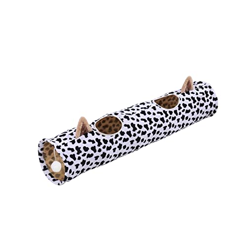 Katzenspielzeug, zusammenklappbar, Tunnel für Hunde, interaktives Spielzeug für Kaninchen, Welpen, Kuh Katzenspielzeug, zusammenklappbar, Tunnel für Hunde, interaktives Spielzeug für Kaninchen, Welpen, Kuh von Paowsietiviity