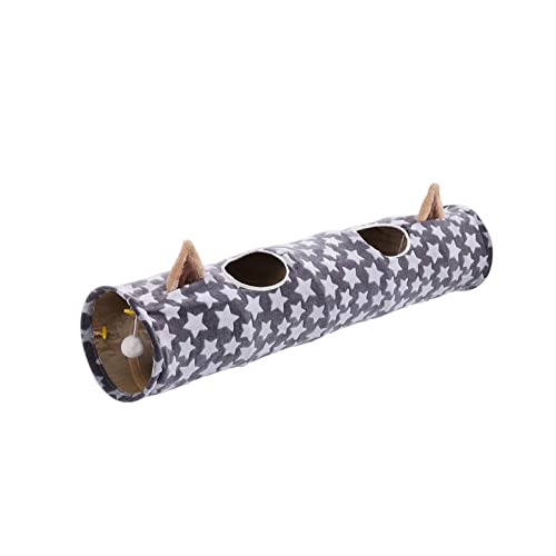 Katzenspielzeug, zusammenklappbar, Tunnel für Hunde, interaktives Spielzeug für Kaninchen, Welpen, Stern Katzenspielzeug, zusammenklappbar, Tunnel für Hunde, interaktives Spielzeug für Kaninchen, Welpen, Stern von Paowsietiviity