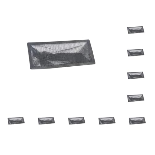 Paowsietiviity 10er-Set leichter Luftfilter-Netz, waschbar, Siebsieb, wasserdichtes Netz, einfache Installation, abnehmbares Sieb, gute Filtration für Zuhause Paowsietiviity 10er-Set leichter Luftfilter-Netz, waschbar, Siebsieb, wasserdichtes Netz, einfache Installation, abnehmbares Sieb, gute Filtration für Zuhause von Paowsietiviity