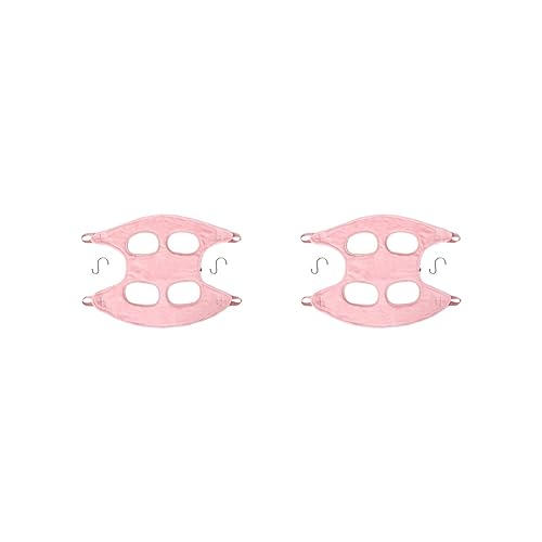 Paowsietiviity 2 Set Katzenpflege Hängematte Hund Fesselsack Multifunktional zum Waschen Trimmen, Rosa, 56 x 80 cm von Paowsietiviity