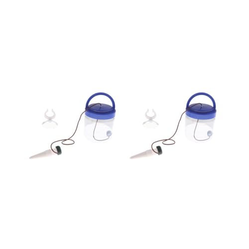 Paowsietiviity 2er-Set Wasserfilter-Tropfspender Luftbefeuchter für Chamäleon, Eidechse, Gecko, 1300 ml Paowsietiviity 2er-Set Wasserfilter-Tropfspender Luftbefeuchter für Chamäleon, Eidechse, Gecko, 1300 ml von Paowsietiviity