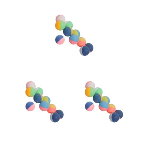 Paowsietiviity 3er-Set Tischtennisbälle, Szenen-Layout-Dekoration, klein, mehrfarbig, Haustier-Ball, Spielzeug, Haustierzubehör, Spielrequisite, Hundespielzeug, Katzen, Hunde Paowsietiviity 3er-Set Tischtennisbälle, Szenen-Layout-Dekoration, klein, mehrfarbig, Haustier-Ball, Spielzeug, Haustierzubehör, Spielrequisite, Hundespielzeug, Katzen, Hunde von Paowsietiviity