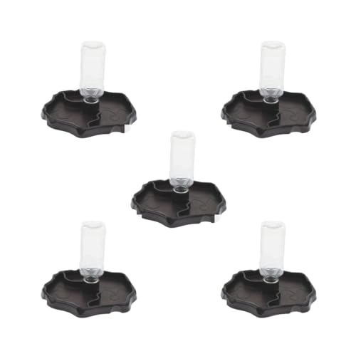 Paowsietiviity 5 Set Automatische Reptilien Schildkröte Gecko Futternapf Wasserharz Schale Dunkelbraun Paowsietiviity 5 Set Automatische Reptilien Schildkröte Gecko Futternapf Wasserharz Schale Dunkelbraun von Paowsietiviity