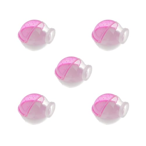 Paowsietiviity 5 Set Hamster Maus Kleines Haustier Badezimmer Käfig Box Bad Sand Sauna Toilette Rosa Paowsietiviity 5 Set Hamster Maus Kleines Haustier Badezimmer Käfig Box Bad Sand Sauna Toilette Rosa von Paowsietiviity