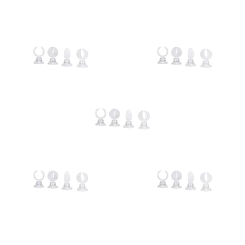 Paowsietiviity Aquarium-Saugnapfhalter, Saugnapf-Clip für Rohre, Glas, Luftschlauch, 18–24 mm, 5 Stück Paowsietiviity Aquarium-Saugnapfhalter, Saugnapf-Clip für Rohre, Glas, Luftschlauch, 18–24 mm, 5 Stück von Paowsietiviity