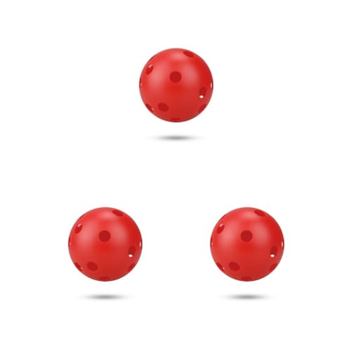 Paowsietiviity Haustier-Ball, kompakte Größe, Gaming-Werkzeuge, PE-Kunststoff, Handwerkskunst, leichtes Hundespielzeug, Werfen, interaktive Trainingsrequisite, Rot, 3er-Set Paowsietiviity Haustier-Ball, kompakte Größe, Gaming-Werkzeuge, PE-Kunststoff, Handwerkskunst, leichtes Hundespielzeug, Werfen, interaktive Trainingsrequisite, Rot, 3er-Set von Paowsietiviity