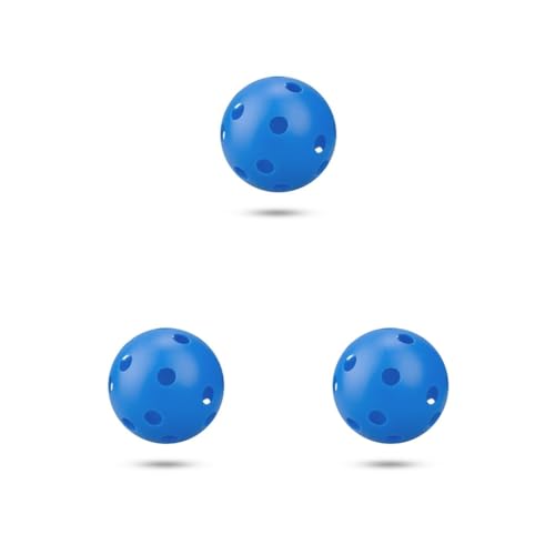Paowsietiviity Haustier-Ball, mehrfarbig, kompakte Größe, Handwerkskunst, Hundespielzeug, Kaubälle, interaktiv, 26 Löcher, Trainingsrequisite, Blau, 3er-Set Paowsietiviity Haustier-Ball, mehrfarbig, kompakte Größe, Handwerkskunst, Hundespielzeug, Kaubälle, interaktiv, 26 Löcher, Trainingsrequisite, Blau, 3er-Set von Paowsietiviity