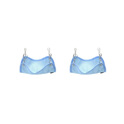Paowsietiviity Haustier-Hängematte, tragbar, einfarbig, Ersatz, strapazierfähig, für Haushalt, Entspannungsbett, Spielzeug, Geburtstagsgeschenk, Blau, Größe M, 2 Stück Paowsietiviity Haustier-Hängematte, tragbar, einfarbig, Ersatz, strapazierfähig, für Haushalt, Entspannungsbett, Spielzeug, Geburtstagsgeschenk, Blau, Größe M, 2 Stück von Paowsietiviity