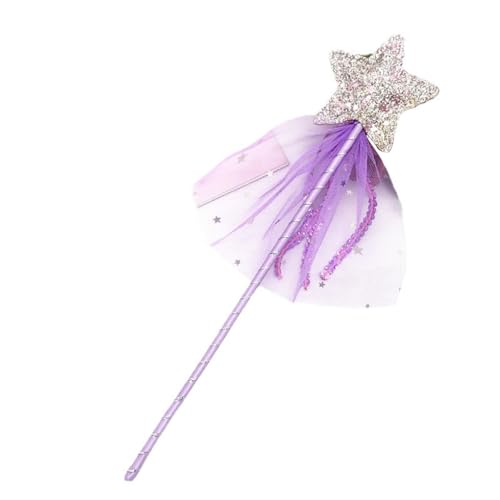 Paowsietiviity Katzenspielzeug für Kinder, Fünfzack-Sterne, Mädchen, Zauberstab, Cosplay, Requisite, Verkleidung, Haustierbedarf, Engelstab, Violett Paowsietiviity Katzenspielzeug für Kinder, Fünfzack-Sterne, Mädchen, Zauberstab, Cosplay, Requisite, Verkleidung, Haustierbedarf, Engelstab, Violett von Paowsietiviity