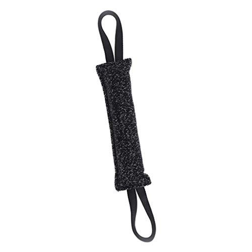 Paowsietiviity Pet Dog Training Bite Tug Toy with Handle for Young Dog Black Tug-30cm Paowsietiviity Pet Dog Training Bite Tug Toy with Handle for Young Dog Black Tug-30cm von Paowsietiviity