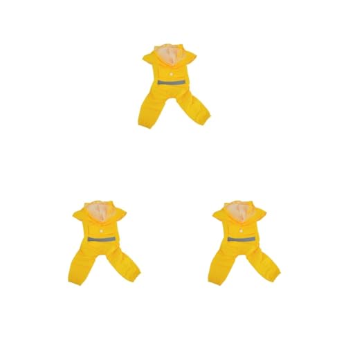 Professionelle Haustier-Regenmäntel, reflektierend, Größe M, L, modische Welpenbekleidung, Frühling, Herbst, Kapuzenpullover, Größe XS, 3er-Set Professionelle Haustier-Regenmäntel, reflektierend, Größe M, L, modische Welpenbekleidung, Frühling, Herbst, Kapuzenpullover, Größe XS, 3er-Set von Paowsietiviity
