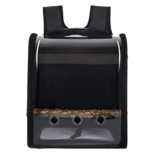 Vogel-Tragetasche, Schultertasche, für Haustiere, Papageien, Reise, atmungsaktiv, Schwarz Vogel-Tragetasche, Schultertasche, für Haustiere, Papageien, Reise, atmungsaktiv, Schwarz von Paowsietiviity