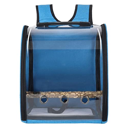 Vogel-Tragetasche, Schultertasche, für Haustiere, Papageien, Reisen, atmungsaktiv, Blau Vogel-Tragetasche, Schultertasche, für Haustiere, Papageien, Reisen, atmungsaktiv, Blau von Paowsietiviity