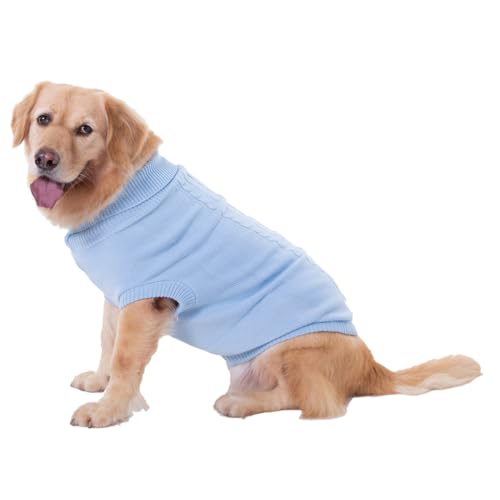 Welpen-Shirt, mehrere Größen, Haustierpullover, süßes Geschenk, atmungsaktiv, Welpenbekleidung, Kostüme, Outfit, Hundepullover, Hellblau, XXL Welpen-Shirt, mehrere Größen, Haustierpullover, süßes Geschenk, atmungsaktiv, Welpenbekleidung, Kostüme, Outfit, Hundepullover, Hellblau, XXL von Paowsietiviity