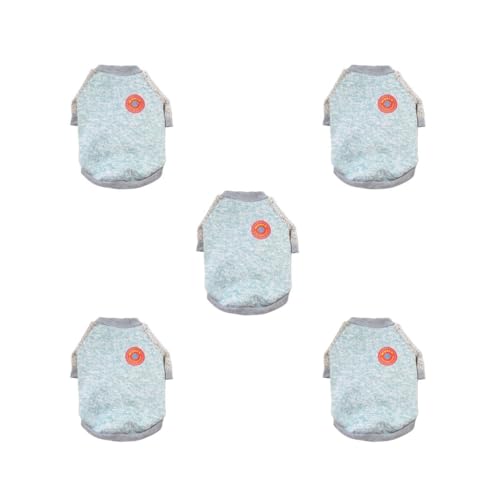 Winter-Weste, Kostüme, Raglanpullover, mehrfarbig, für Hunde, Chihuahua, Welpen, Bulldogge, Größe M, 5er-Set Winter-Weste, Kostüme, Raglanpullover, mehrfarbig, für Hunde, Chihuahua, Welpen, Bulldogge, Größe M, 5er-Set von Paowsietiviity