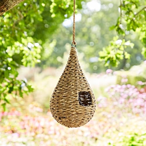 Großes Vogelhaus Munja in Tropfenform – handgefertigter Vogelnester / Nistkasten – Fair Trade Artisan – Vogel- und Wildtierpflege Großes Vogelhaus Munja in Tropfenform – handgefertigter Vogelnester / Nistkasten – Fair Trade Artisan – Vogel- und Wildtierpflege von Paper High