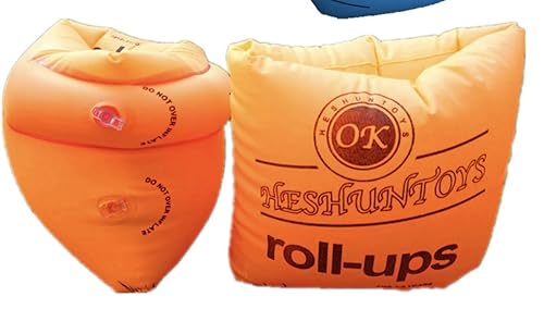 Schwimmflügel, 2 Pack Schwimmhilfe Schwimmen Armbands Schwimmreifen Design für Kinder für Outdoor Camping Park Picknick Faltbares Tragbar Garten im Ferien von Papijoy