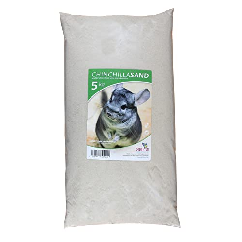 Papillon Chinchilla Badesand - Quarz 0,0-0,3 mm - 5 kg von Papillon