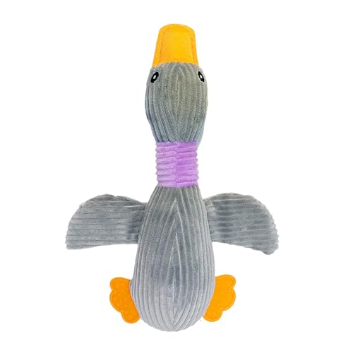 Hundespielzeug, Ente gefüllt, quietschend, Plüschtier, Hundespielzeug, Welpenspielzeug für kleine, mittelgroße und große Hunde Hundespielzeug, Ente gefüllt, quietschend, Plüschtier, Hundespielzeug, Welpenspielzeug für kleine, mittelgroße und große Hunde von Parfaour