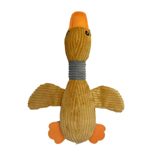 Hundespielzeug, Ente gefüllt, quietschend, Plüschtier, Hundespielzeug, Welpenspielzeug für kleine, mittelgroße und große Hunde Hundespielzeug, Ente gefüllt, quietschend, Plüschtier, Hundespielzeug, Welpenspielzeug für kleine, mittelgroße und große Hunde von Parfaour