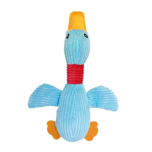 Hundespielzeug, Ente gefüllt, quietschend, Plüschtier, Hundespielzeug, Welpenspielzeug für kleine, mittelgroße und große Hunde Hundespielzeug, Ente gefüllt, quietschend, Plüschtier, Hundespielzeug, Welpenspielzeug für kleine, mittelgroße und große Hunde von Parfaour
