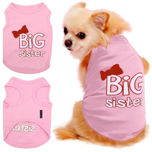 Parisian Pet Big Sister Hund Tank Pink, X-Small, Rose von Parisian Pet