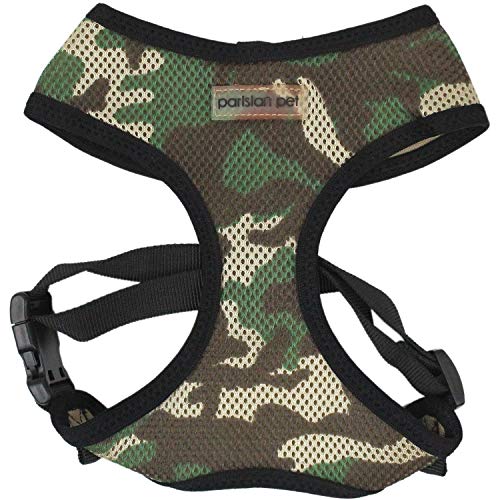 Parisian Pet Freedom Dog Harness, Camo, S Parisian Pet Freedom Dog Harness, Camo, S von Parisian Pet
