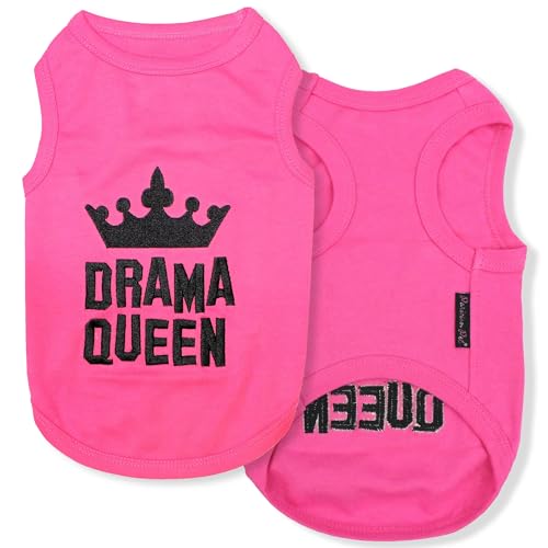 Parisian Pet T-Shirt Drama Queen, Medium Parisian Pet T-Shirt Drama Queen, Medium von Parisian Pet