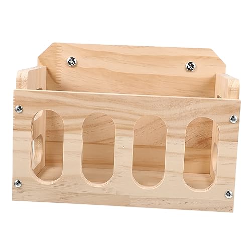 Parliky Futterspender Für Hasen Aus Holz Fixierdesign Robustes Material Für Hamster Parliky Futterspender Für Hasen Aus Holz Fixierdesign Robustes Material Für Hamster von Parliky
