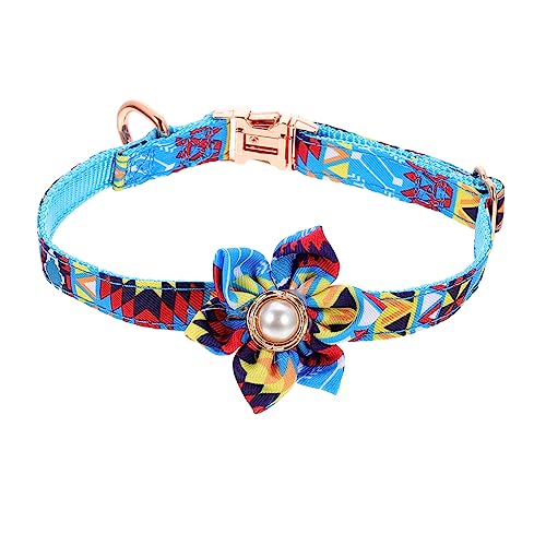 Parliky Individuelles Katzenhalsband Mit Blumendesign Hundehalsband Namensschild Für Haustiere Parliky Individuelles Katzenhalsband Mit Blumendesign Hundehalsband Namensschild Für Haustiere von Parliky