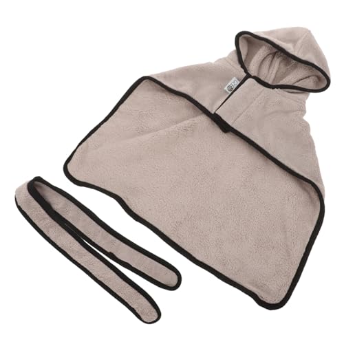 Parliky Bequeme Badetasche Für Katzen Und Hunde – Haustier-Bademantel Aus Polyester Für Hunde Und Welpen Wasserabsorbierendes Badetuch von Parliky