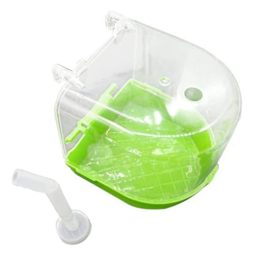 Parliky 1satz Vogelbadewanne Für Käfige Praktische Badewanne Für Kleine Vögel Wasserinjektor Material Zur Stressreduktion Und Natürlichen Pflege Für Wellensittiche Und Andere von Parliky