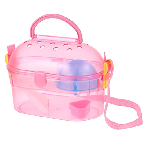 Parliky Reisefreundlicher Haustierträger Hamster Outdoor-Koffer Badewanne Futterbox Und Wasserzufuhr Für Besondere Anlässe Parliky Reisefreundlicher Haustierträger Hamster Outdoor-Koffer Badewanne Futterbox Und Wasserzufuhr Für Besondere Anlässe von Parliky